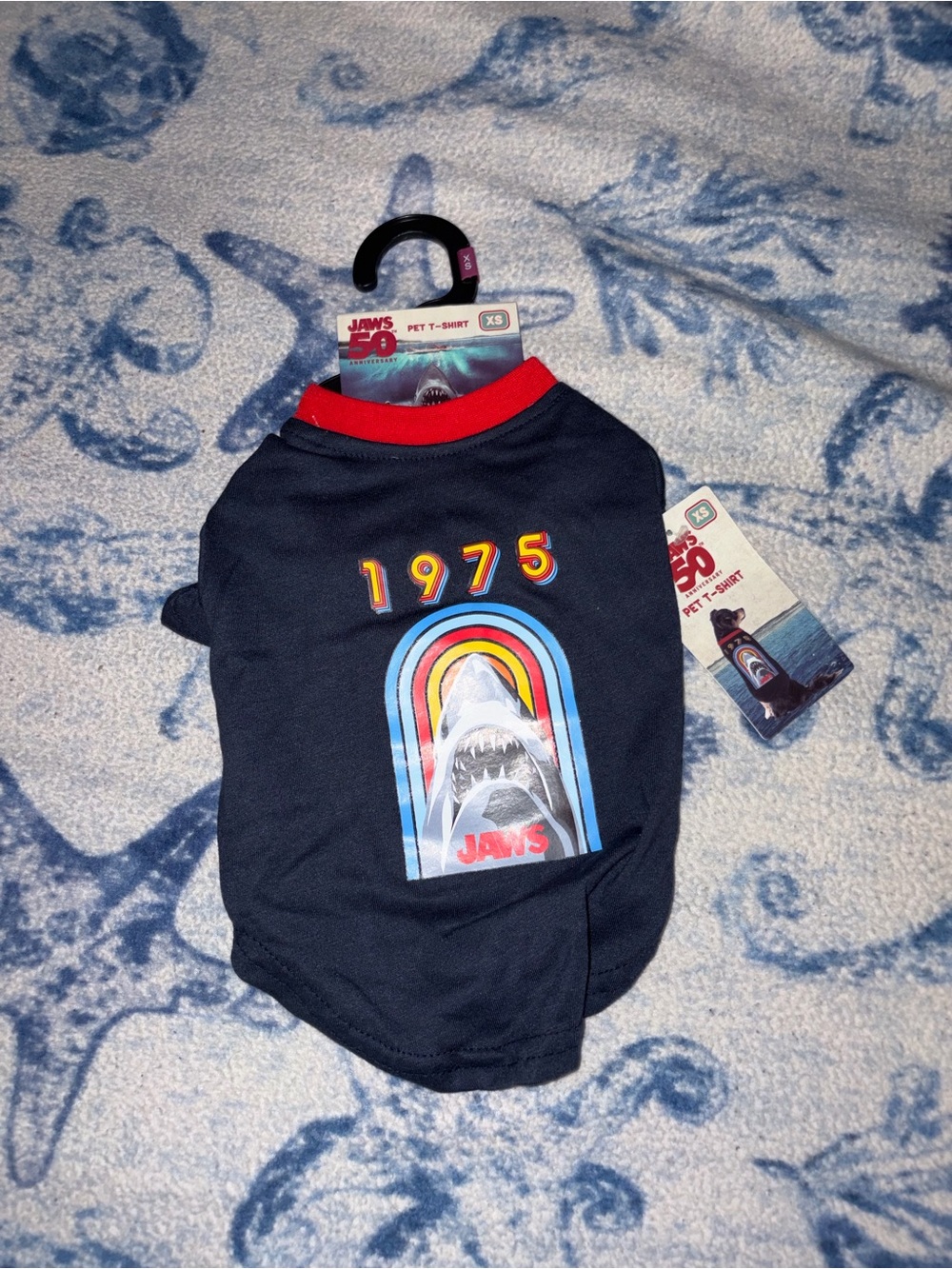 Xs jaws pet t-shirt